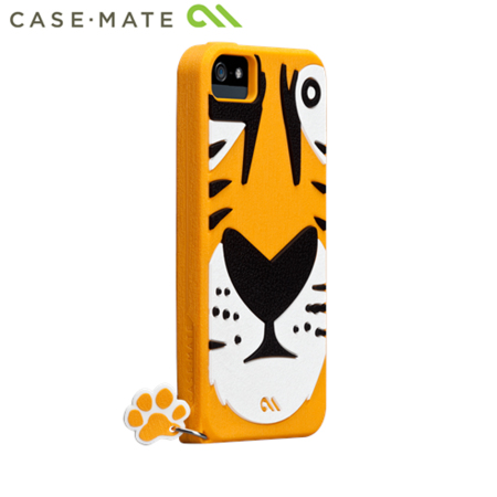 Case-mate Tigris Creatures Cases for Apple iPhone 5S / 5 - Tiger