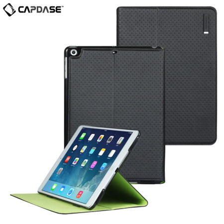 Capdase Folio Dot Folder Case for iPad Air - Black
