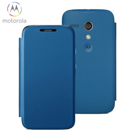 Official Motorola Moto G Flip Cover - Royal Blue