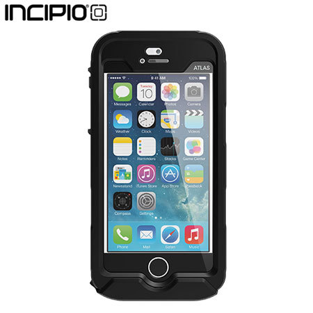Incipio Atlas ID Waterproof Rugged Case for iPhone 5S - Black