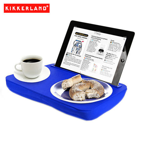 Kikkerland iBed Lap Desk for iPads and Tablets - Blue