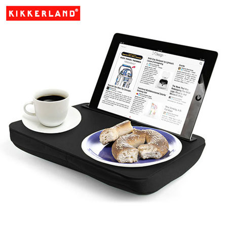 Kikkerland iBed Lap Desk for iPads and Tablets - Black