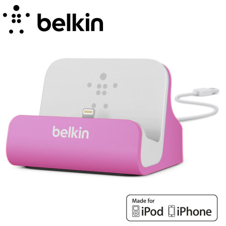 Belkin Lightning Oplaad en Sync Dock voor iPhone 6 / 5 - Paars 