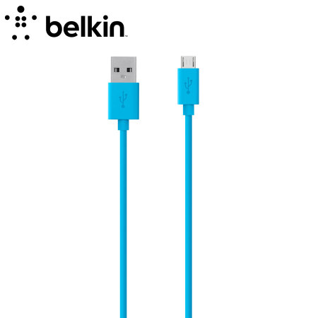 Belkin Micro USB Ladekabel 2M in Blau