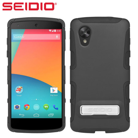 Seidio Dilex Case for Google Nexus 5 with Kickstand - Black