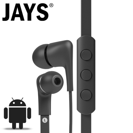 Auriculares a-JAYS Five para Android - Negros