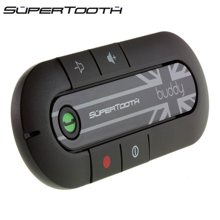 SuperTooth Buddy Hands-free Bluetooth Visor Car-Kit Union Jack