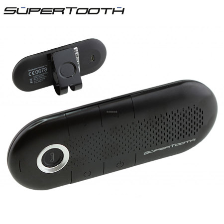 Manos libres Bluetooth Visor Car-Kit de SuperTooth 