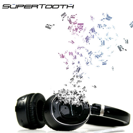 Casque Bluetooth Supertooth Melody avec Microphone – Noir