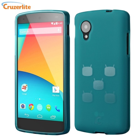 Cruzerlite CyanogenMod TPU Case voor Google Nexus 5 - Groen Azuur