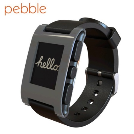 Pebble Smartwatch for iOS and Android Devices - Grey