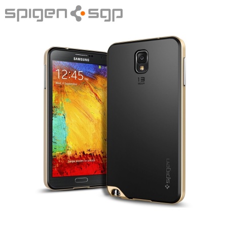 Coque Samsung Galaxy Note 3 Spigen SGP Neo Hybrid – Champagne Or