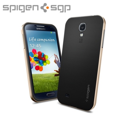 Spigen SGP Neo Hybrid Case for Samsung Galaxy S4 - Champagne Gold
