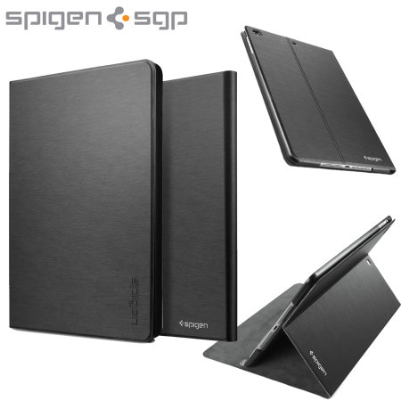 Funda Spigen SlimBook para el iPad Air - Negro Metálico