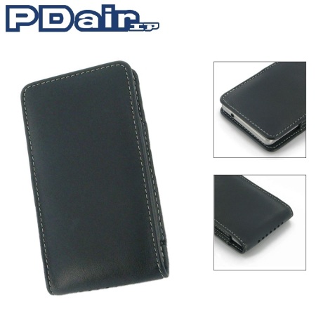 PDair Leather Vertical Flip Case for Sony Xperia Z1S - Black