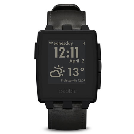 Pebble Steel Smartwatch for iOS & Android Devices - Black Matte