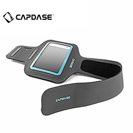 Capdase Sport ArmBand Zonic Plus 145A For Smartphones - Grey / Blue