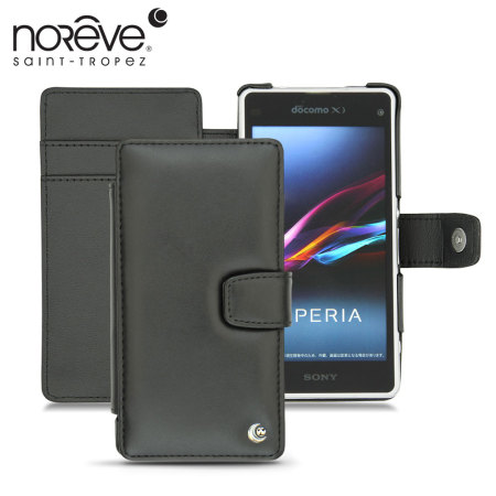 Noreve Tradition B Leather Case for Xperia Z1 Compact  - Black