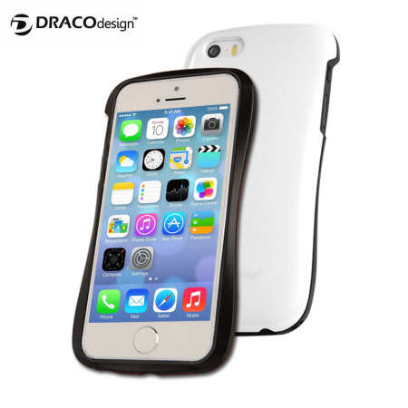 Draco Design Allure P Bumper Case for iPhone 5S / 5 - White