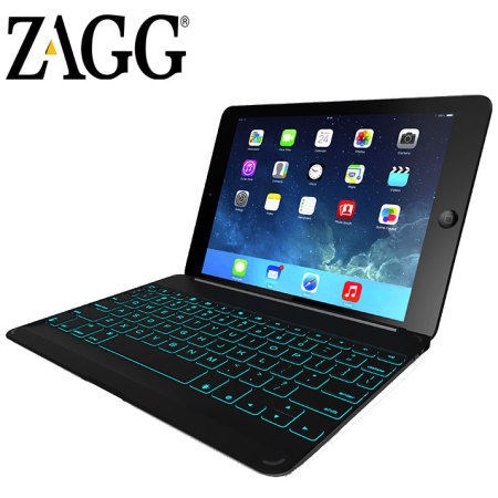 ZAGGkeys Bluetooth Keyboard Cover for iPad Air - Black