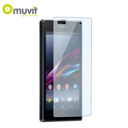Automatisch Laster geweer Muvit Tempered Glass Screen Protector for Sony Xperia Z1 Compact