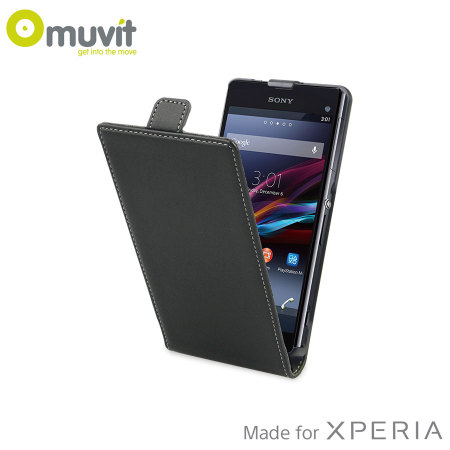 Muvit Leather Style Flip for Sony Xperia Z1 Compact -