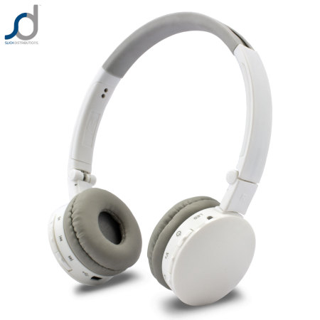 SoundWear SD50 Stereo Bluetooth Kopfhörer in Weiß
