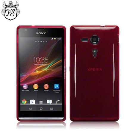 Flexishield Case for Sony Xperia SP - Red