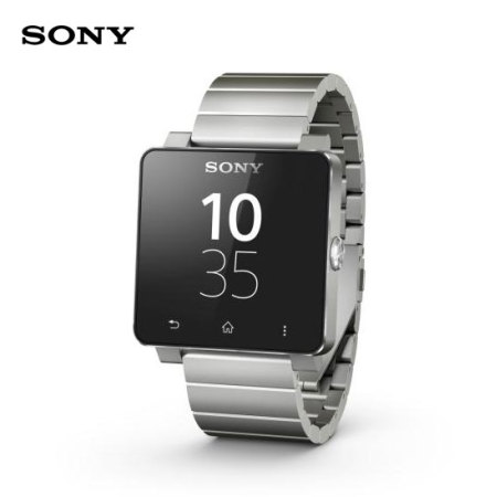 Sony SmartWatch 2 Android Watch - Silver Metal