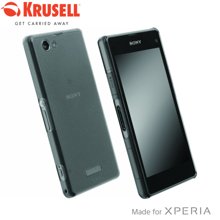 Krusell FrostCover Case for Sony Xperia Z1 Compact - Transparent White