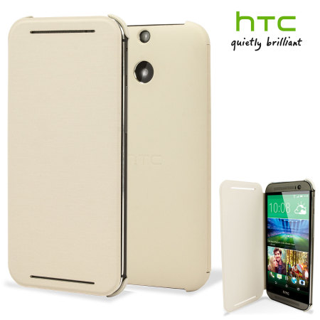 Originele HTC One M8 Flip Case - Wit