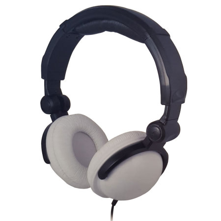 BITnSound On-Ear Headphones with Microphone - White Edition