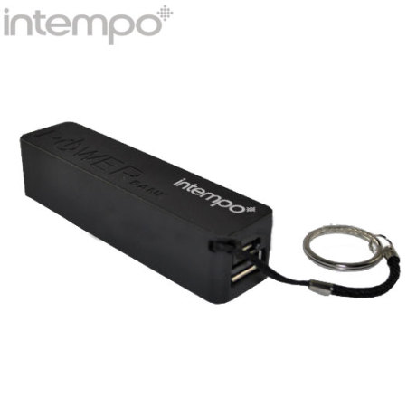 Intempo Power Bank 1800 mAh Portable Charger - Black