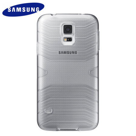Official Samsung Galaxy S5 Protective Cover Plus Case - Grey