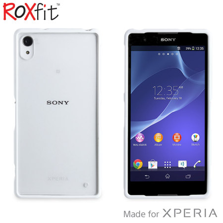 Roxfit Gel Shell Case for Sony Xperia Z2 - Polar White