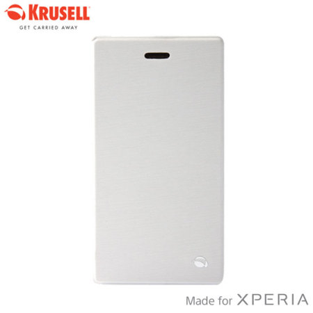 Krusell Boden FlipCover Case voor Sony Xperia Z2 - Wit 