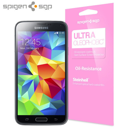 Spigen Screen Protector Steinheil Samsung Galaxy S5 - Ultra Oleophobic