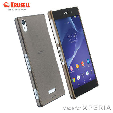 Krusell FrostCover Case for Sony Xperia Z2 - Transparent Black