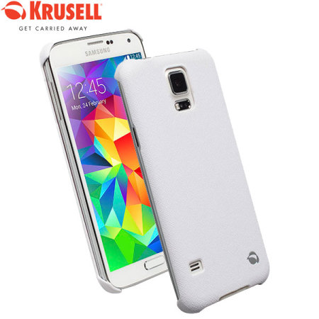 Krusell Malmo Texturecover Case for Samsung Galaxy S5 - White