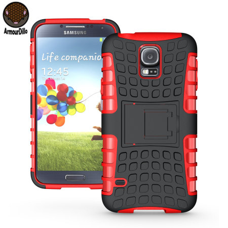 ArmourDillo Hybrid Galaxy S5 / S5 Neo Hülle in Rot