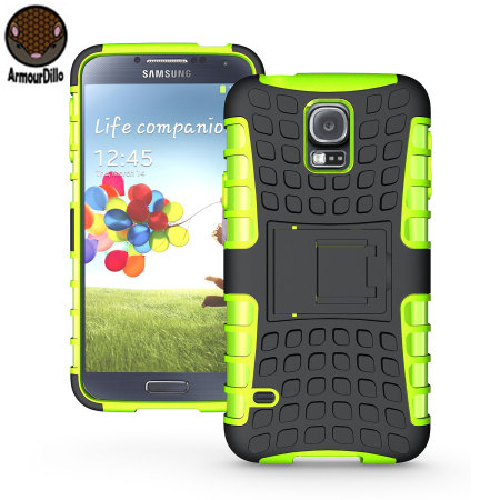 ArmourDillo Hybrid Protective suojakotelo Samsung Galaxy S5 - Vihreä