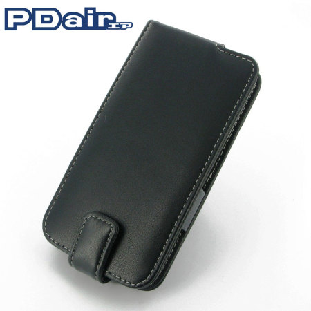 PDair Samsung Galaxy S5 Leather Flip Case - Black