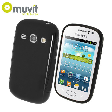 Muvit miniGEL Case for Samsung Galaxy Fame - Black