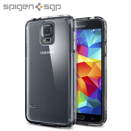 Junior Mok Nadeel Spigen Ultra Hybrid Case for Samsung Galaxy S5 - Crystal Clear