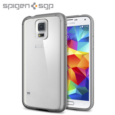 Spigen Ultra Hybrid Case for Samsung Galaxy S5 - Grey