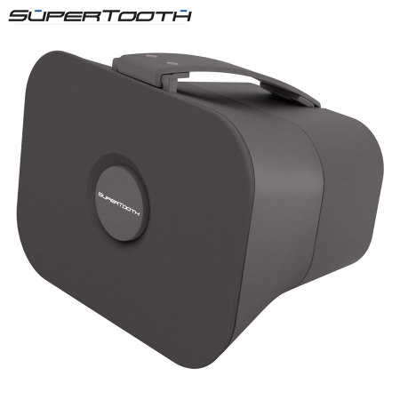 SuperTooth D4 Portable Stereo Bluetooth Speaker - Grey