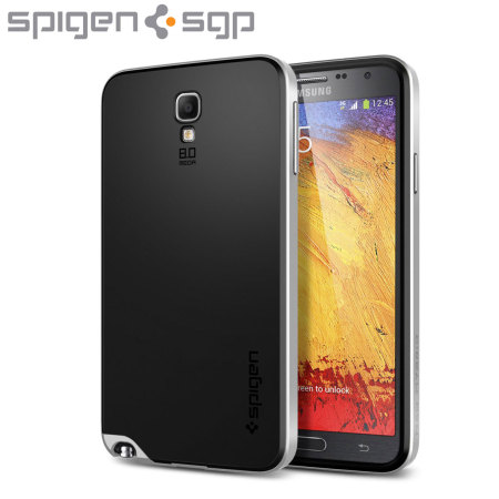 Coque Samsung Galaxy Note 3 Lite Spigen SGP Neo Hybrid – Argent