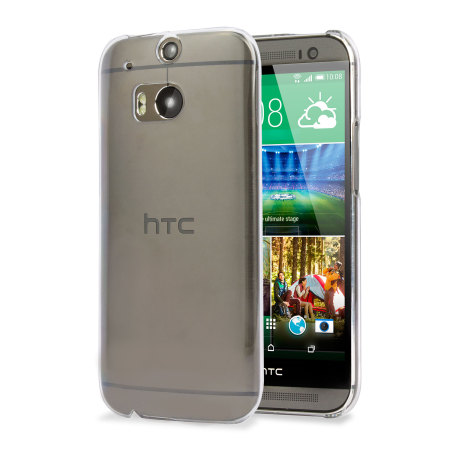 Funda HTC One M8 de policarbonato 100% transparente