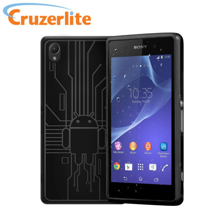 Cruzerlite Bugdroid Circuit Sony Xperia Z2 Case - Black