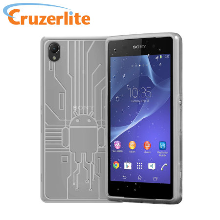 Cruzerlite Bugdroid Circuit Sony Xperia Z2 Case - Clear
